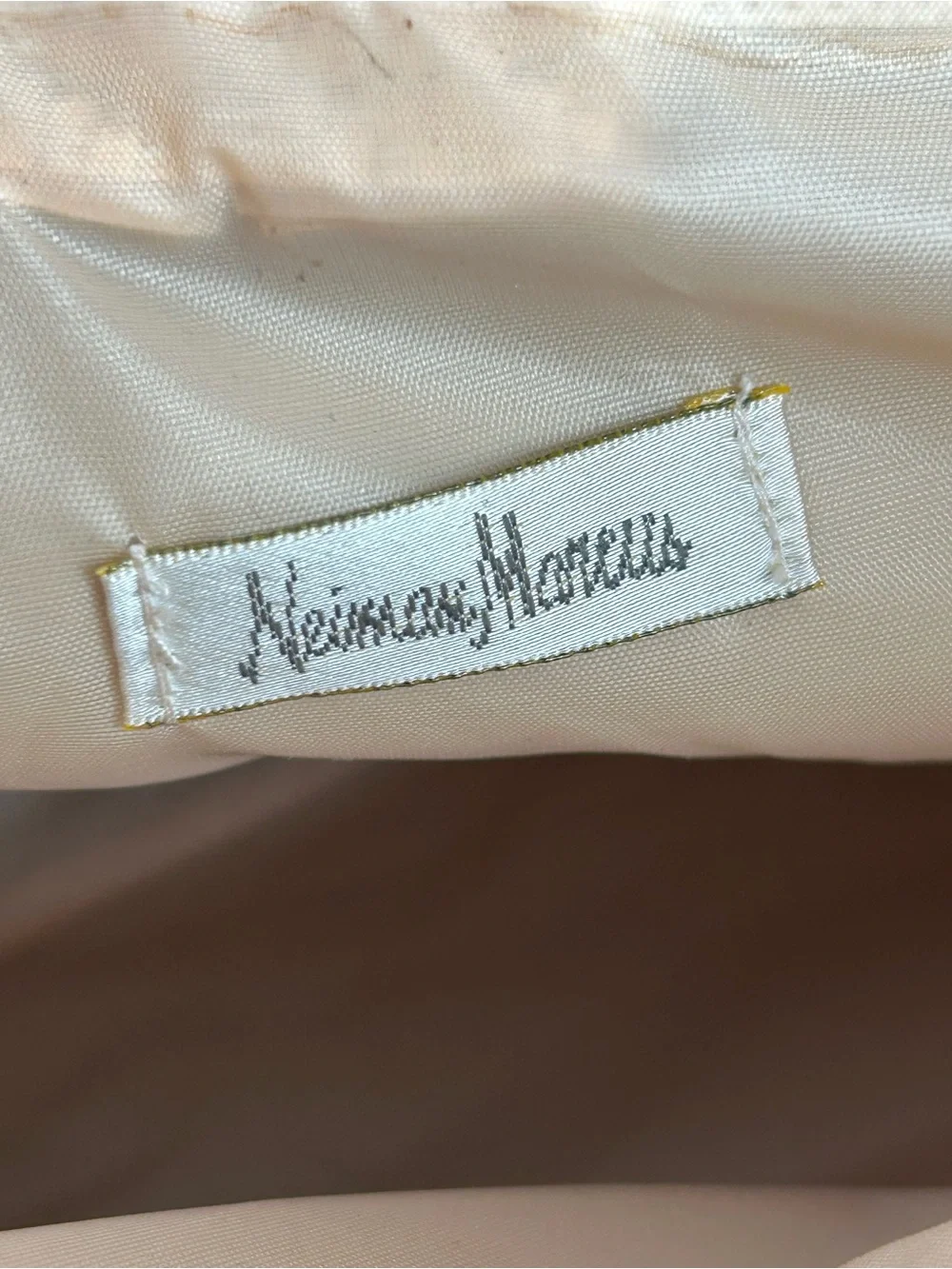 Neiman Marcus woven straw